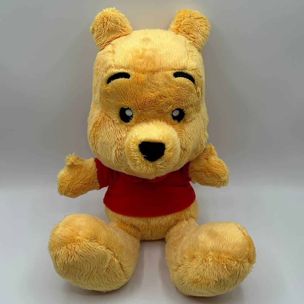 Disney Winnie the Pooh 11" Plush Pooh Bear Stuffed Animal Nursery Cuddle Baby